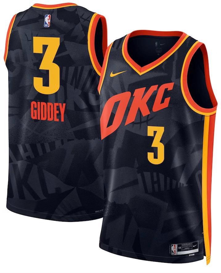 Camiseta Oklahoma City Thunder - Josh Giddey 2023/24