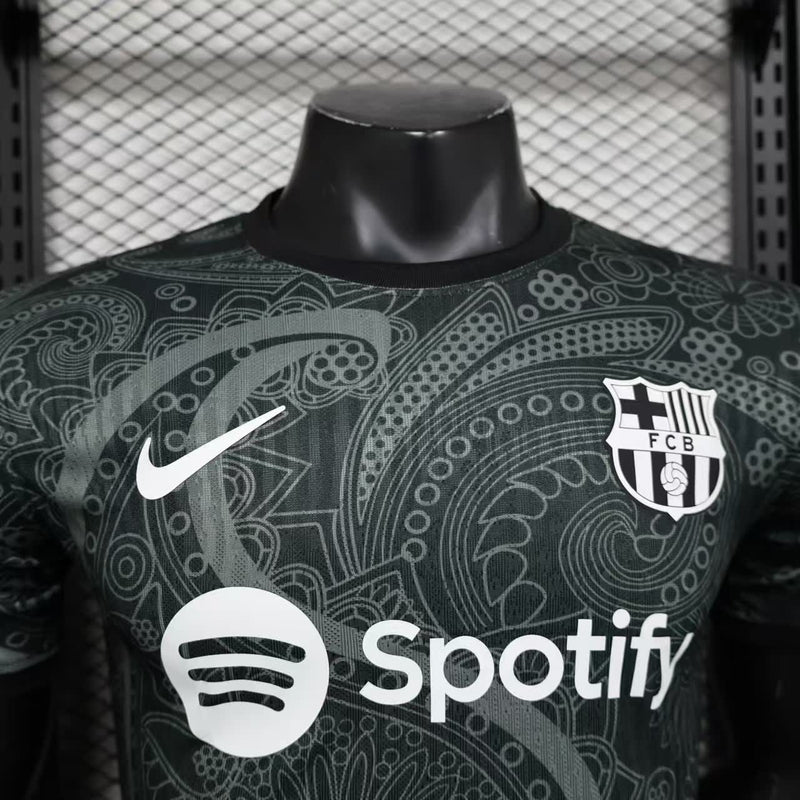 Camiseta Barcelona 24/25 Negra Edición Especial - Jugador