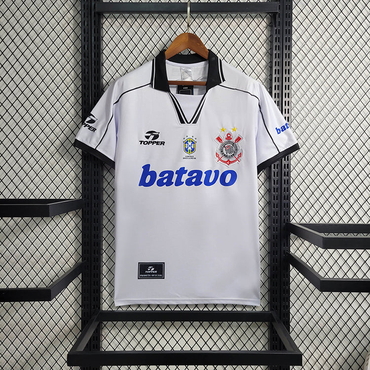 Camiseta Corinthians Retro 1999 - Blanco