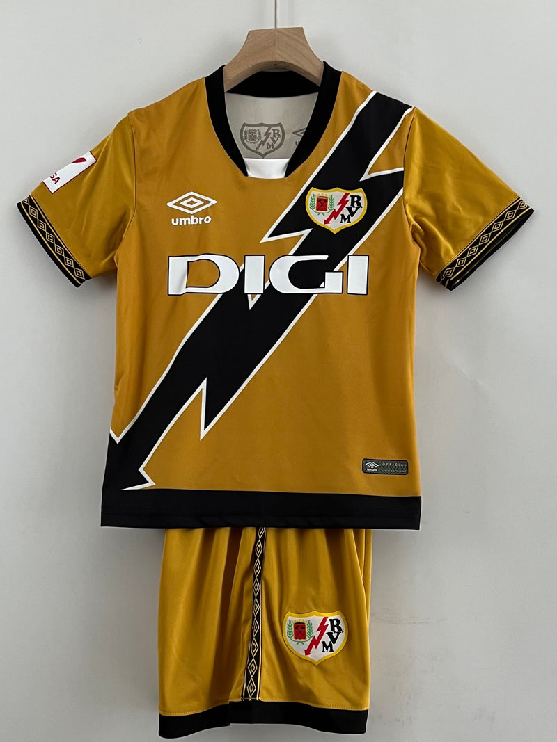 Camiseta y Pantalones para niños Rayo Vallecano Tercera Equipacion 23/24