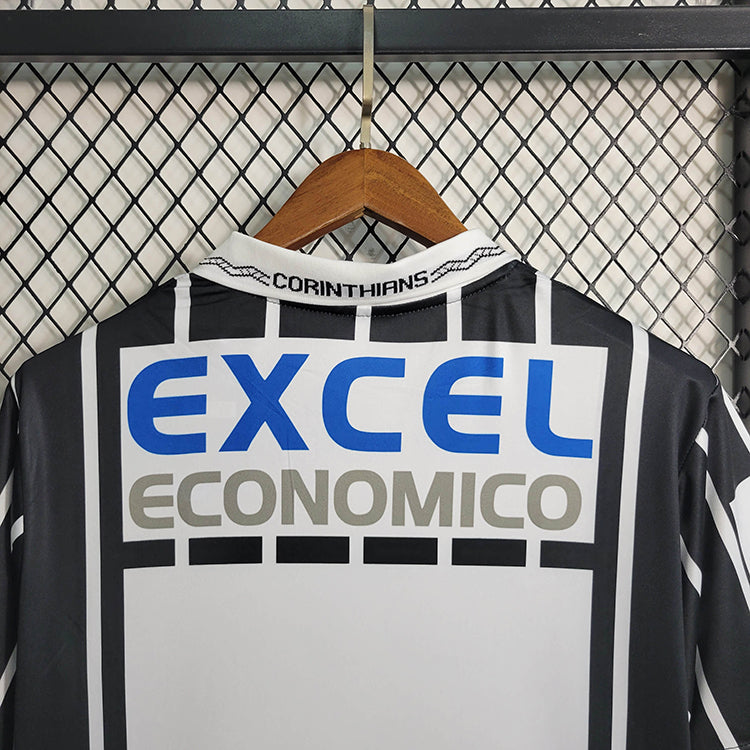 Camiseta Corinthians Retro 1997 - Negro