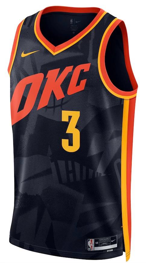 Camiseta Oklahoma City Thunder - Josh Giddey 2023/24