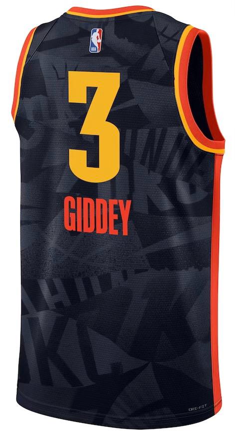 Camiseta Oklahoma City Thunder - Josh Giddey 2023/24