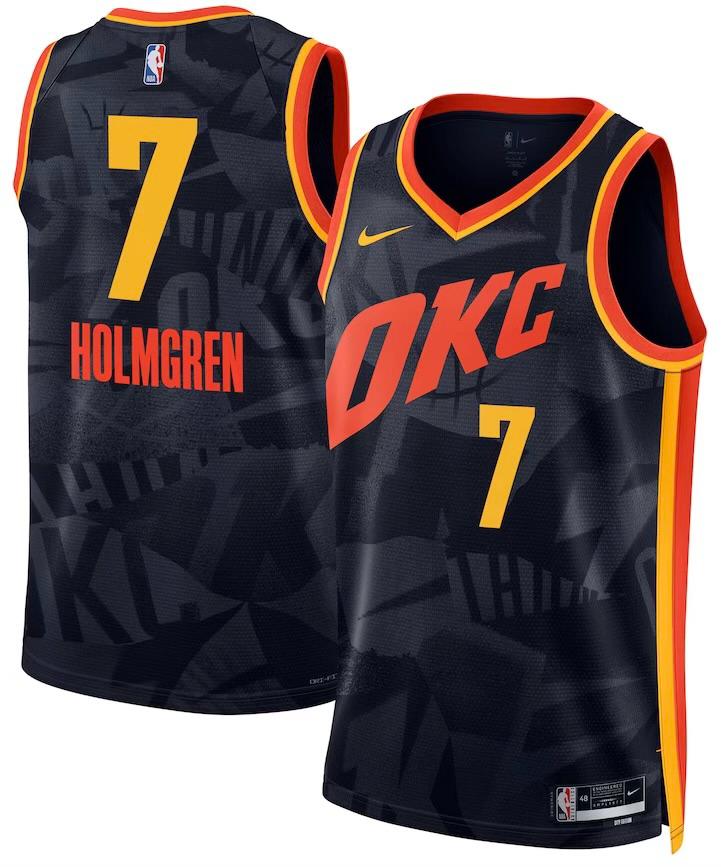 Camiseta Oklahoma City Thunder - Chet Holmgren 2023/24