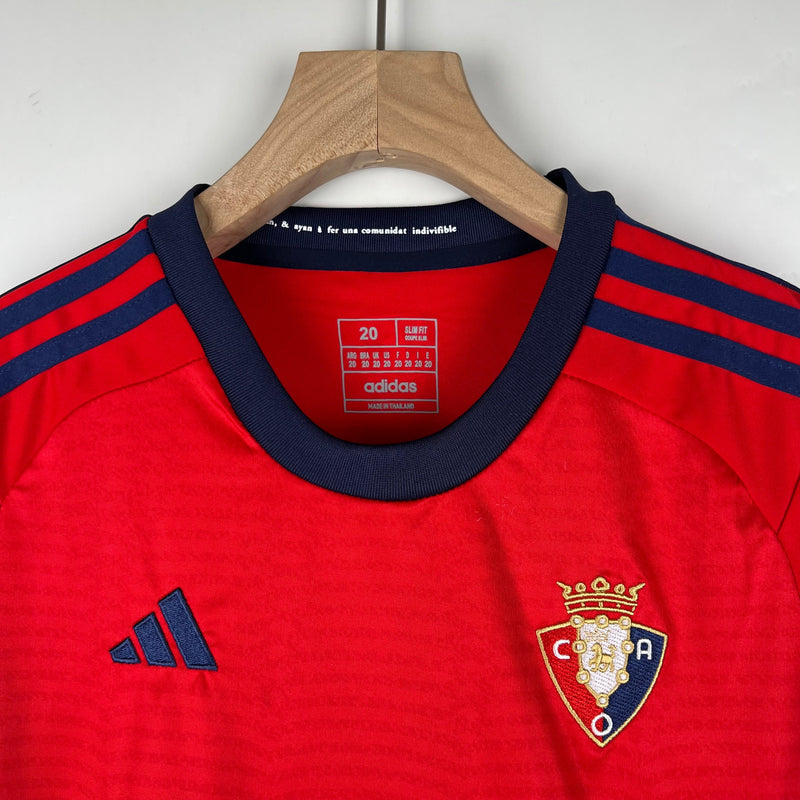 Camiseta y Pantalones para niños CA Osasuna Primera Equipacion 23/24