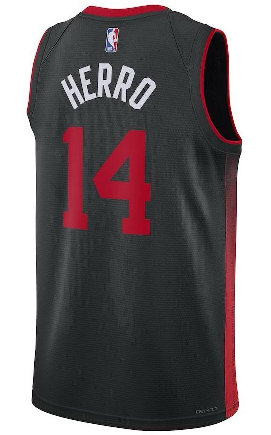 Miami Heat Tyler Herro Black 2023/24 Jersey - City Edition