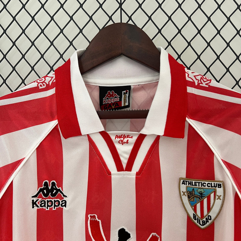 Camiseta Athletic Club Bilbao Retro 100 Años