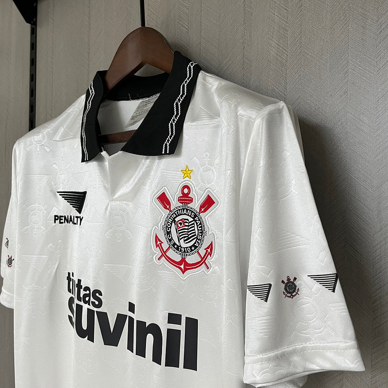 Camiseta Corinthians Retro 1997 - Blanco