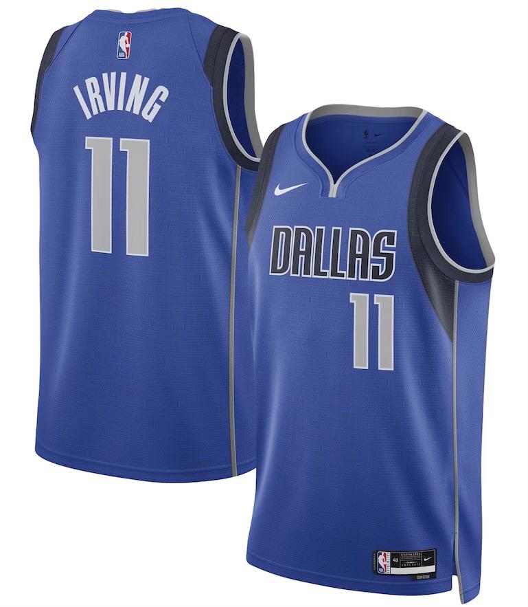 Dallas Mavericks Kyrie Irving Blue Jersey - Icon Edition