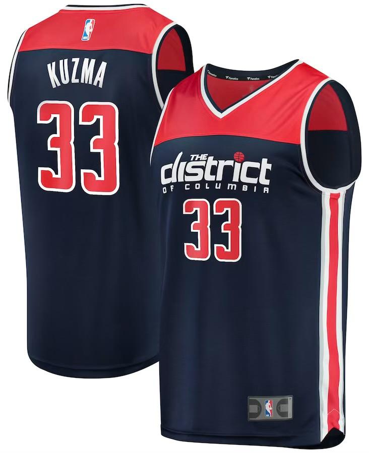 Camiseta Washington Wizards - Kyle Kuzma