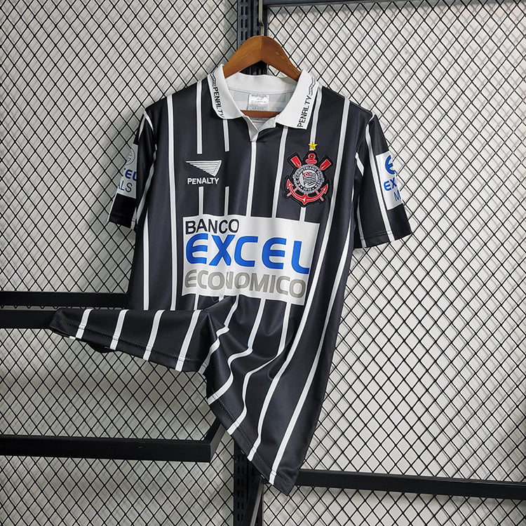 Camiseta Corinthians Retro 1997 - Negro