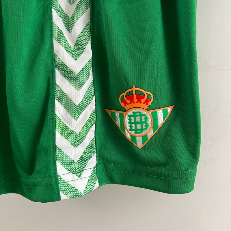 Camiseta y Pantalones para niños Real Betis Segunda Equipacion 23/24