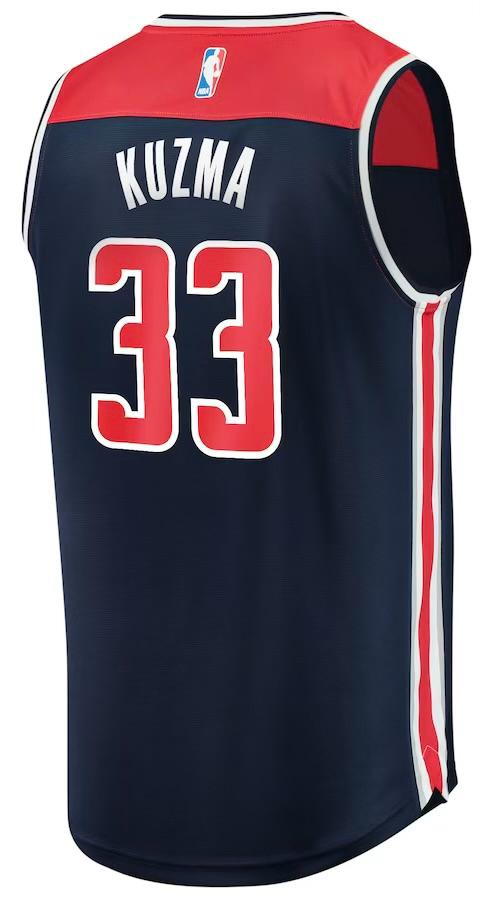 Camiseta Washington Wizards - Kyle Kuzma