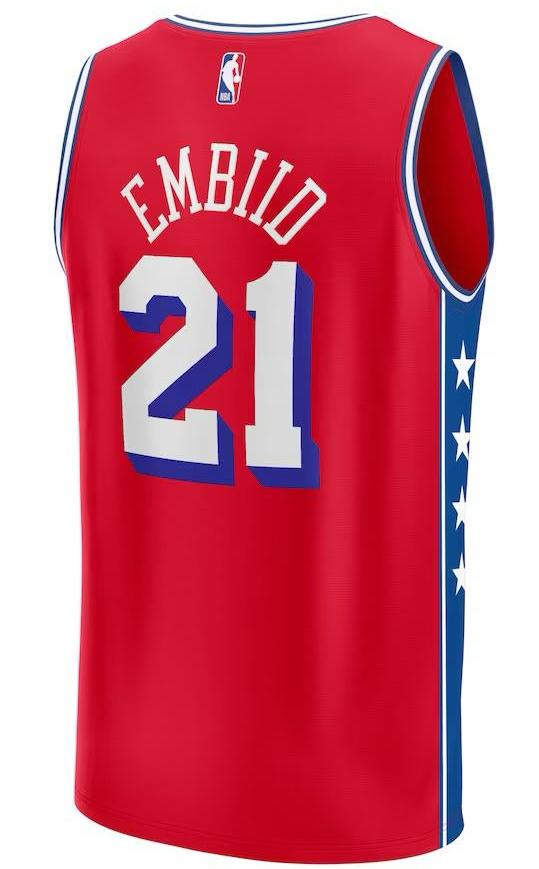 Camiseta Philadelphia 76ers - Joel Embiid