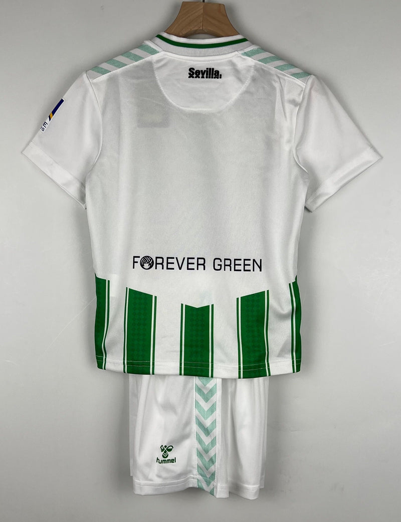 Camiseta y Pantalones para niños Real Betis Primera Equipacion 23/24