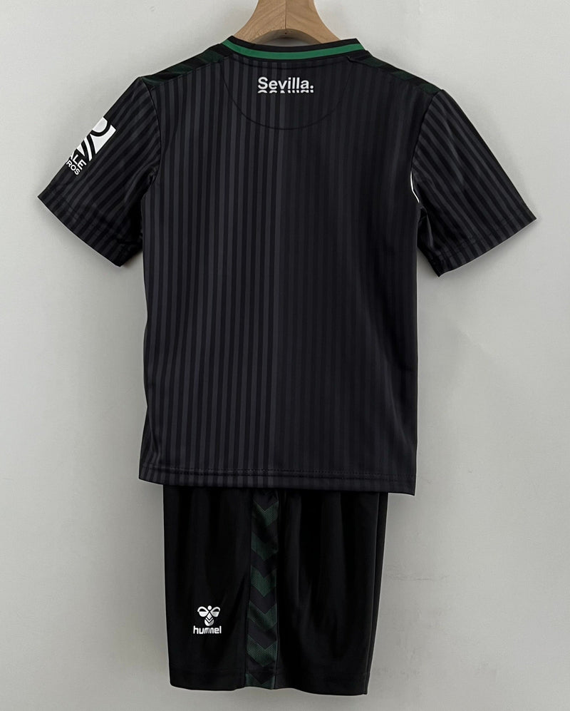 Camiseta y Pantalones para niños Real Betis Tercera Equipacion 23/24