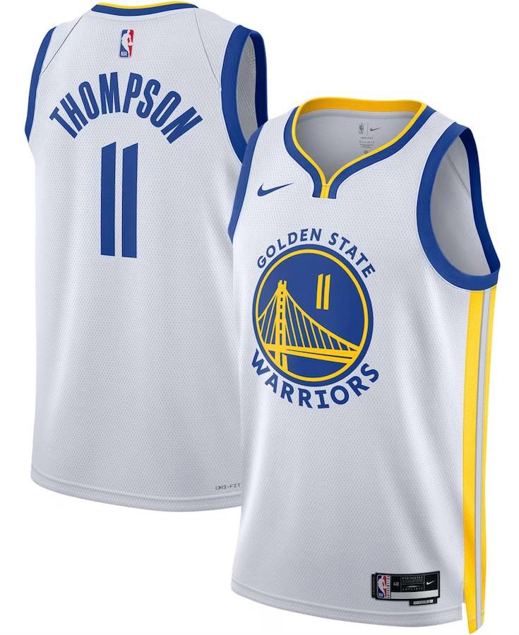 Golden State Warriors Klay Thompson White Jersey - Association Edition