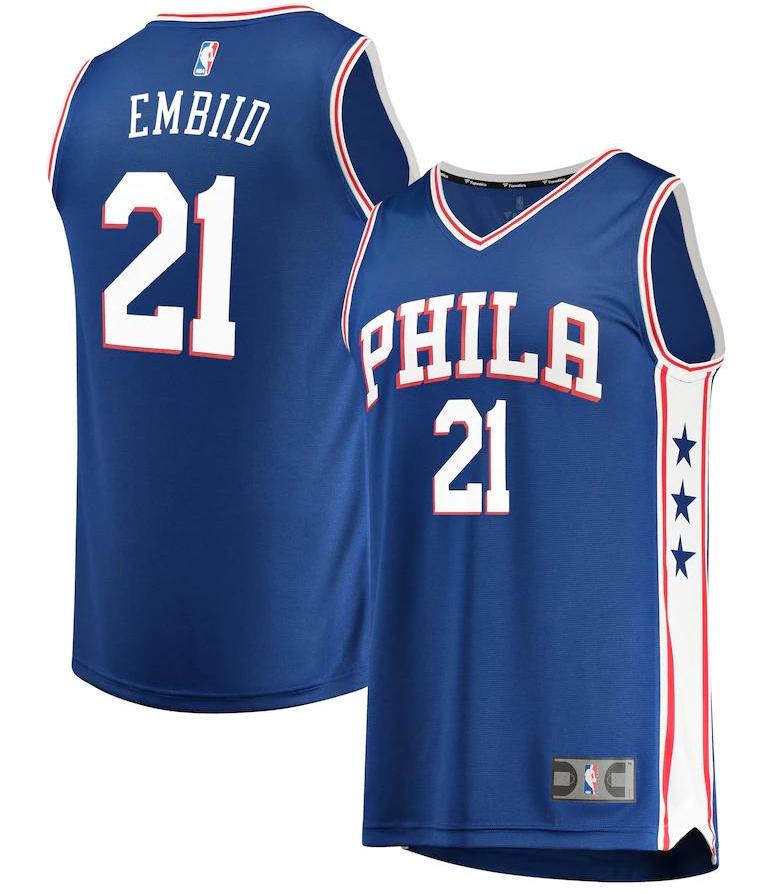 Camiseta Philadelphia 76ers - Joel Embiid