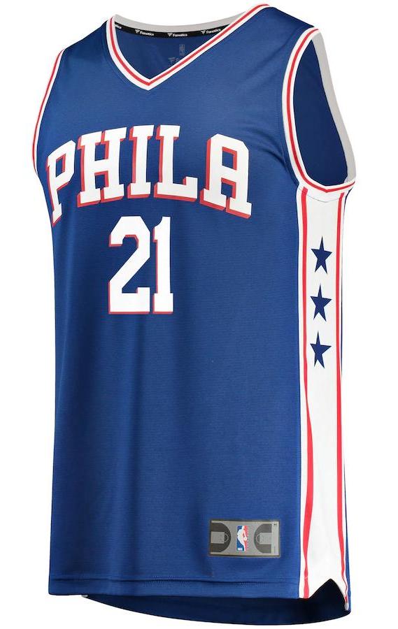 Camiseta Philadelphia 76ers - Joel Embiid