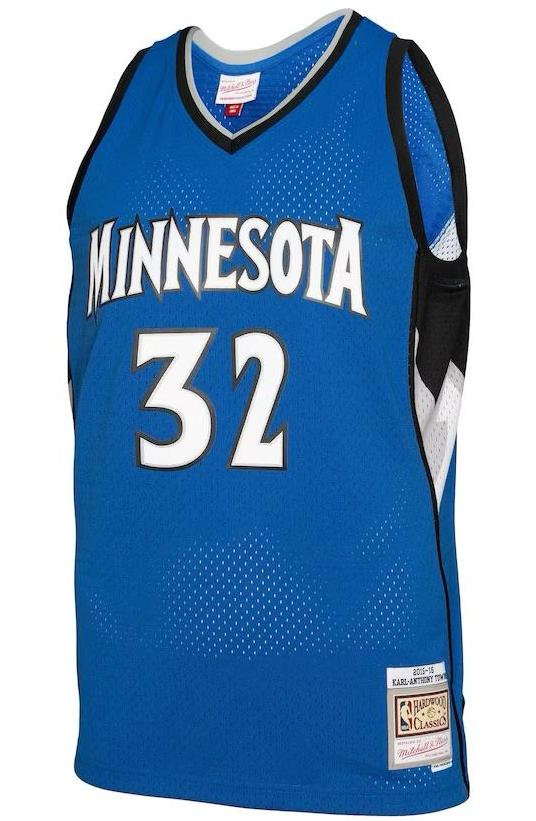 Minnesota Timberwolves Karl-Anthony Towns Blue 2015/16 Jersey