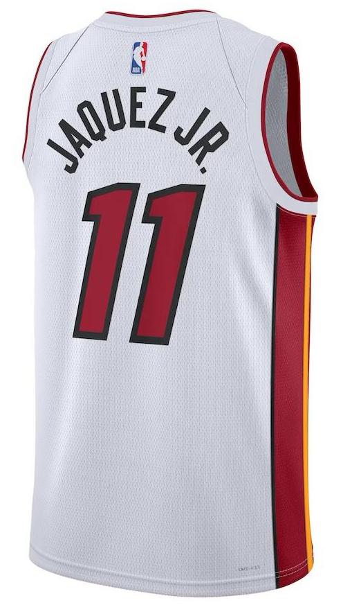 Miami Heat Jaime Jaquez Jr. White Jersey - Association Swingman