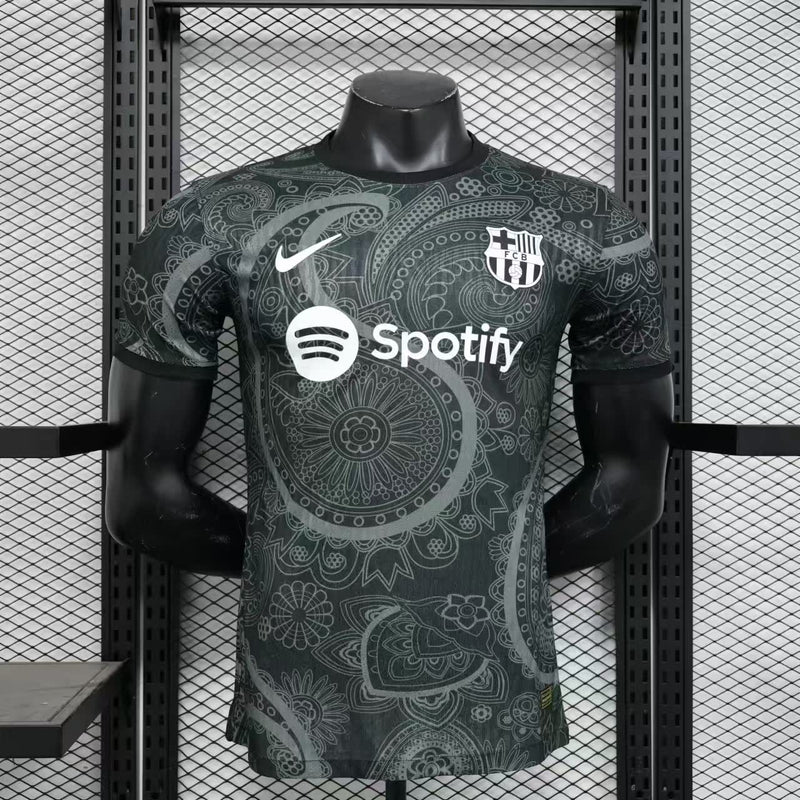 Camiseta Barcelona 24/25 Negra Edición Especial - Jugador