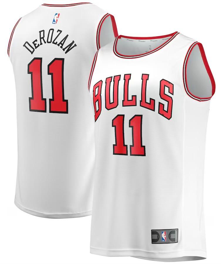 Chicago Bulls DeMar DeRozan White Jersey - Association Edition