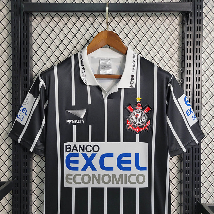 Camiseta Corinthians Retro 1997 - Negro