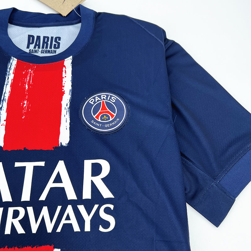 Camiseta PSG Primera Equipacion 24/25 - Azul/Rojo