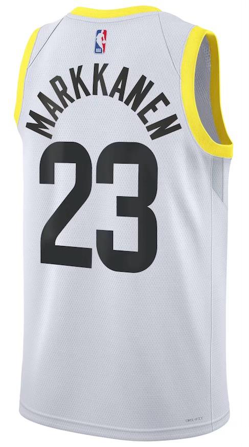 Camiseta Utah Jazz - Lauri Markkanen