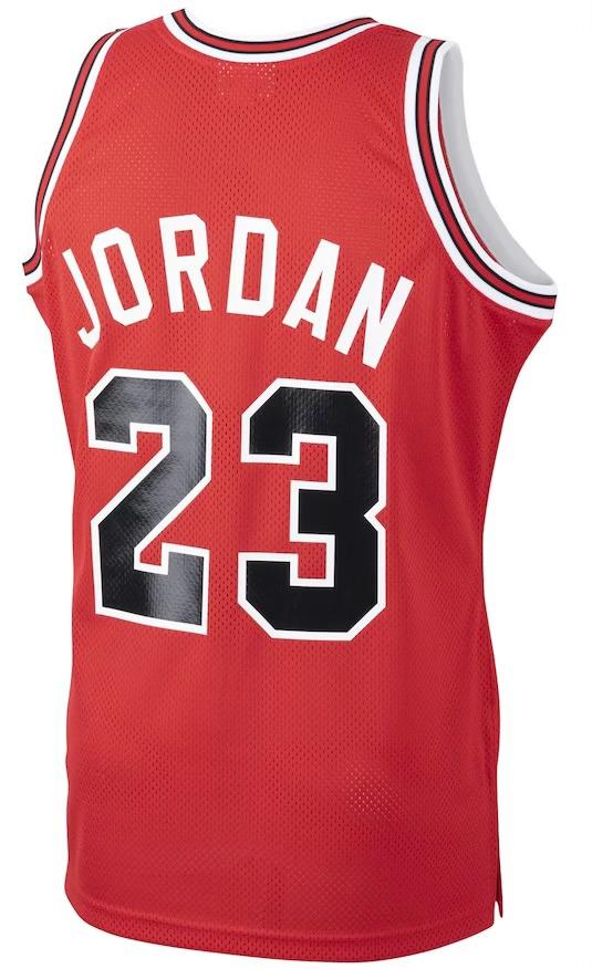 Chicago Bulls Michael Jordan Red 1984/85 Jersey