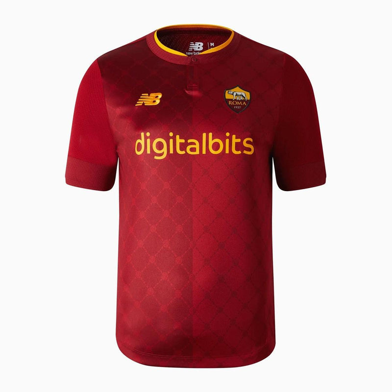 Camisa Roma 22/23 New Balance - Rojo