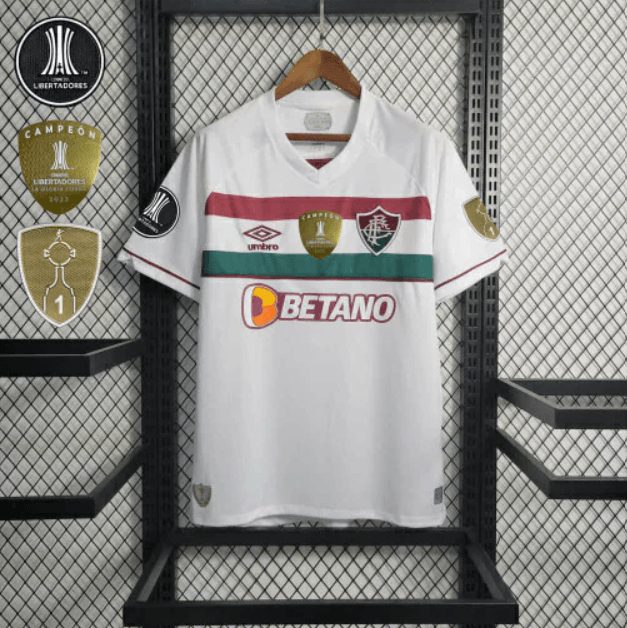 Fluminense - 2023/24 Fora - Com todos os Patches