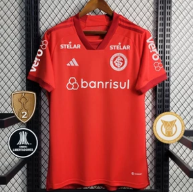 Camisa Internacional I 23/24 Adidas - Rojo