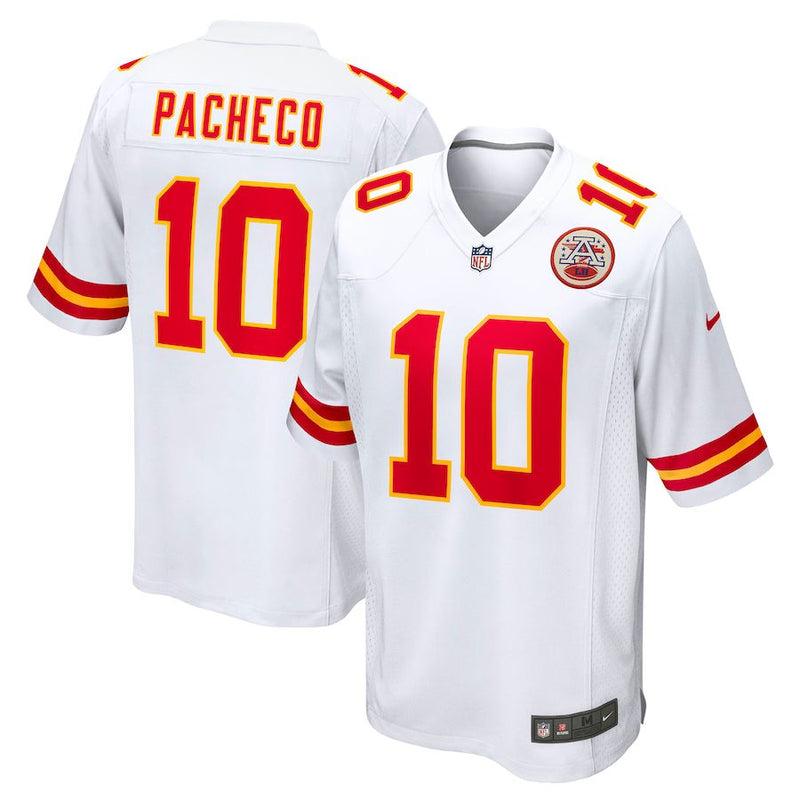 Kansas City Chiefs Isiah Pacheco - White Jersey