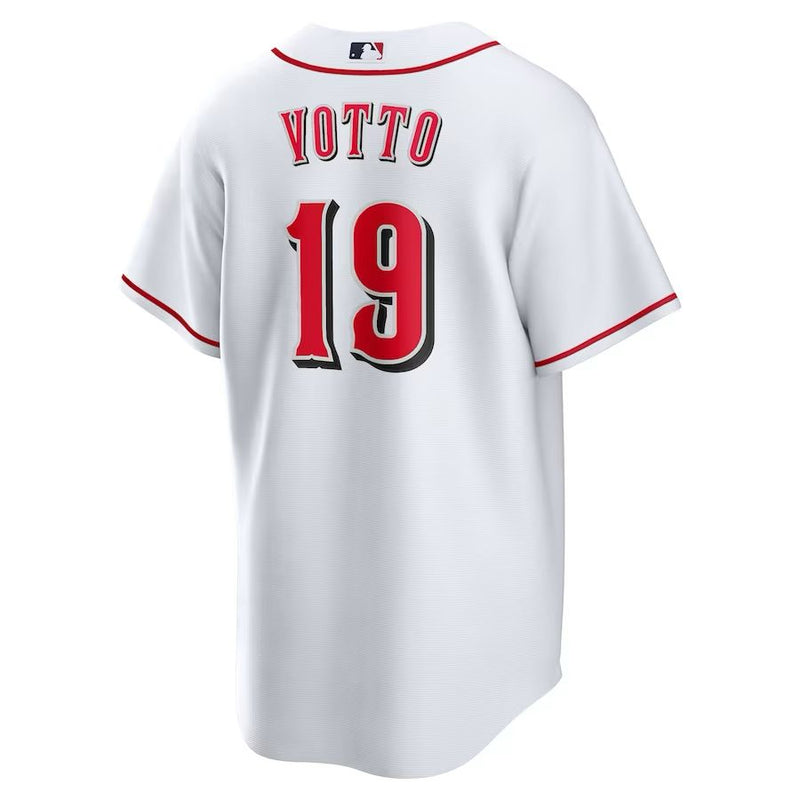 Cincinnati Reds Joey Votto – White Jersey