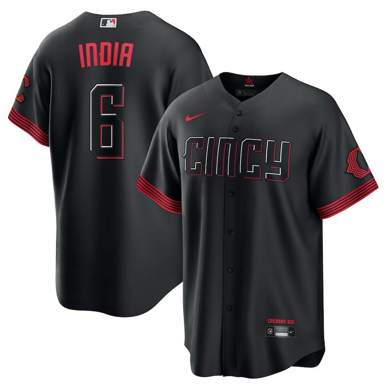 Cincinnati Reds Jonathan India – Black Jersey