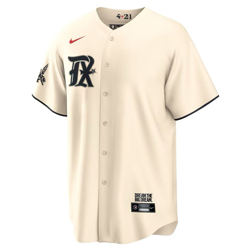 Camiseta Texas Rangers – S/N Crema