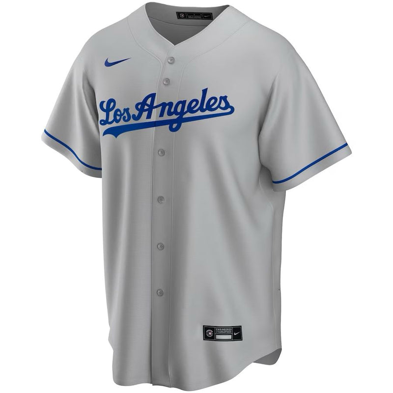 Los Angeles Dodgers – Blank Gray Jersey