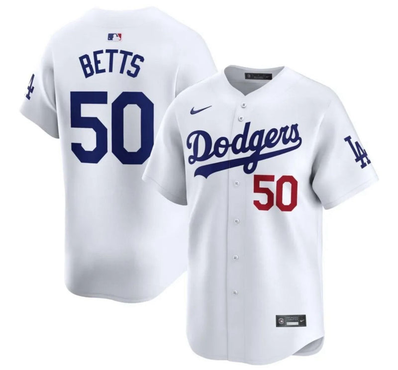 Los Angeles Dodgers Mookie Betts – Alternate White Jersey