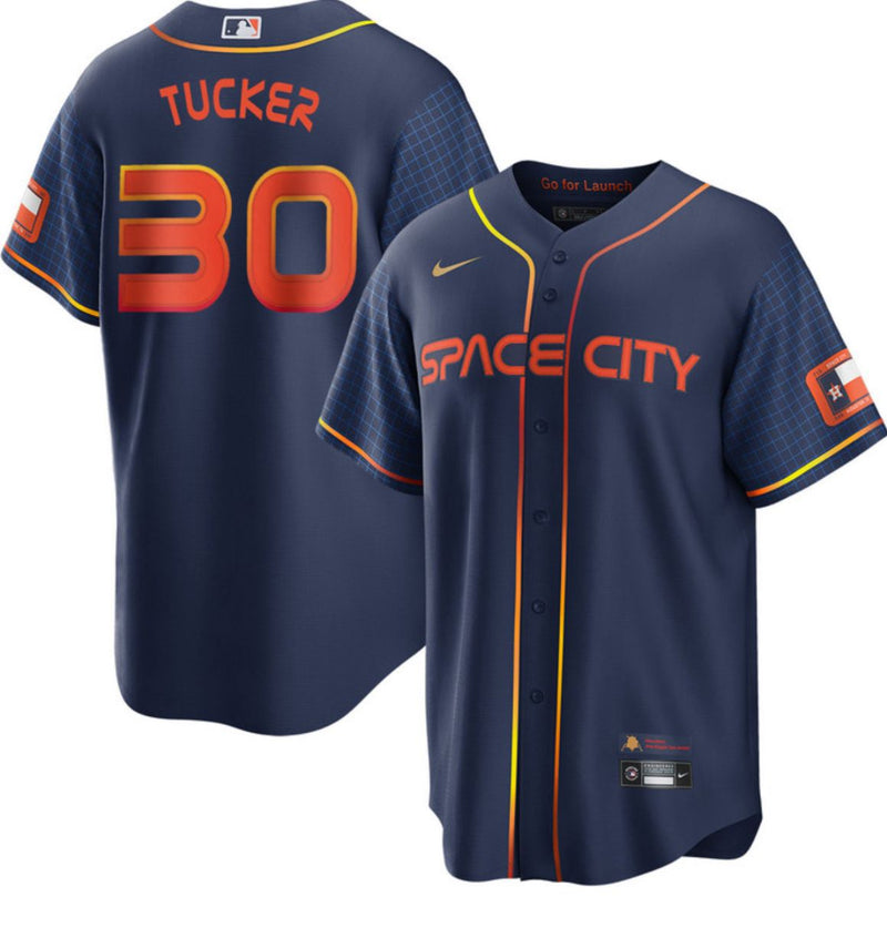 Houston Astros Kyle Tucker – Navy Jersey