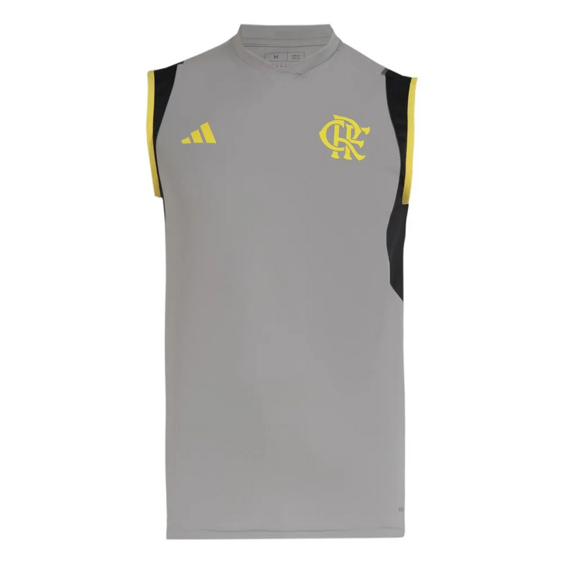 Camiseta Sin Mangas Entrenamiento Flamengo 24/25 - Gris