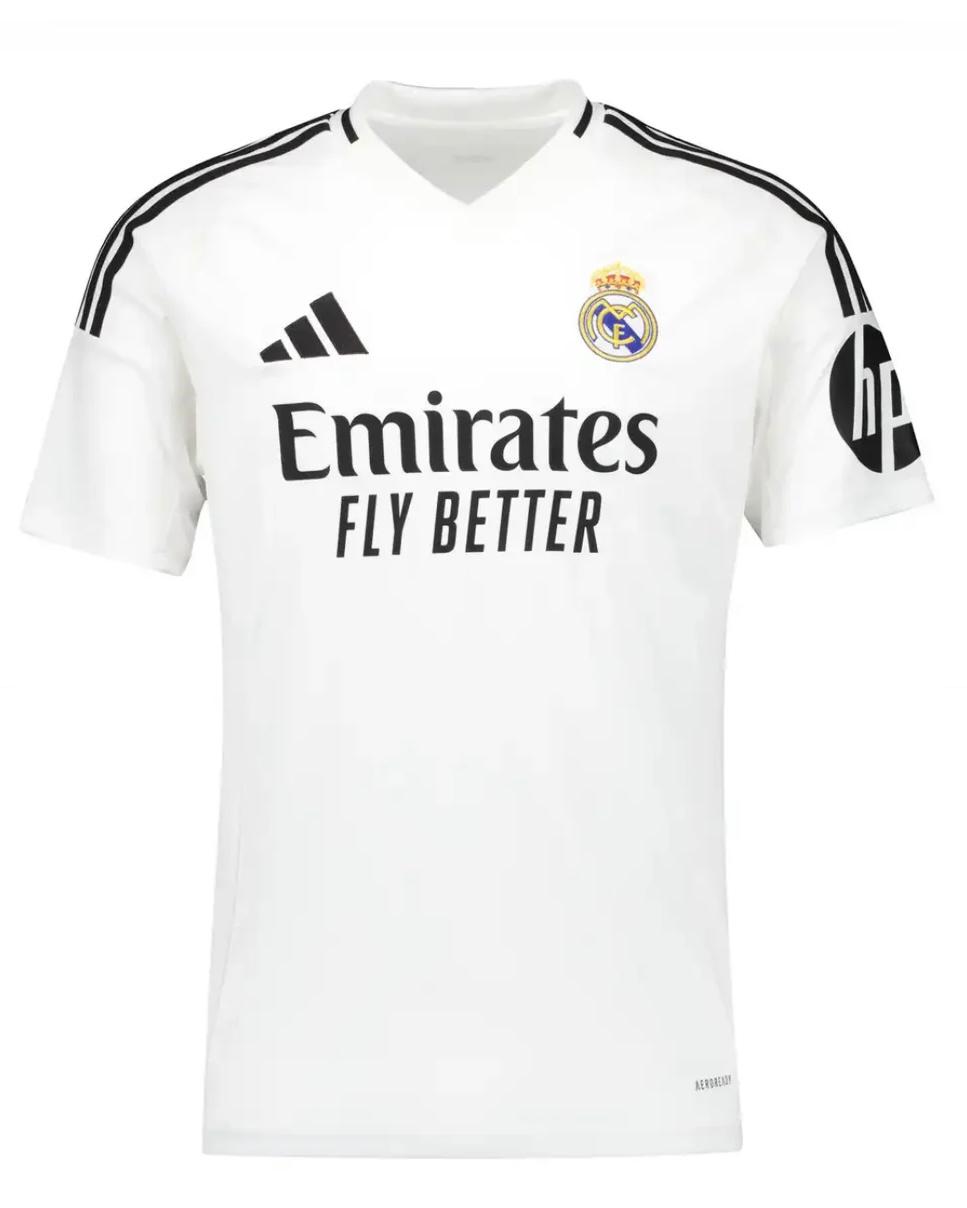 Camiseta Real Madrid Primeira Equipacion 24/25 - Blanco