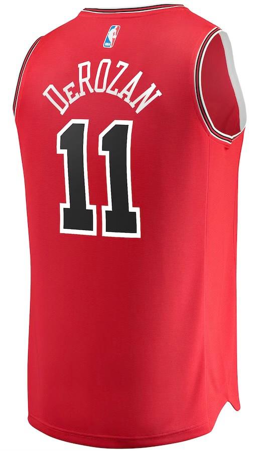 Chicago Bulls DeMar DeRozan Red Jersey - Icon Edition