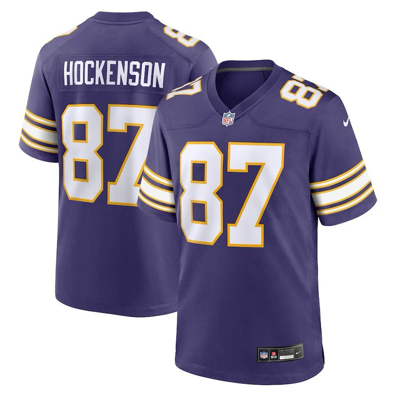 Minnesota Vikings TJ Hockenson - Purple Jersey