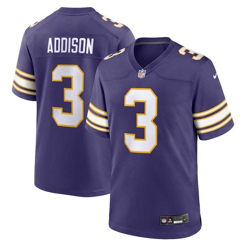 Minnesota Vikings Jordan Addison - Purple Jersey