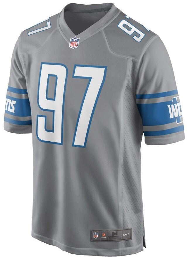 Detroit Lions Aidan Hutchinson – Silver Jersey