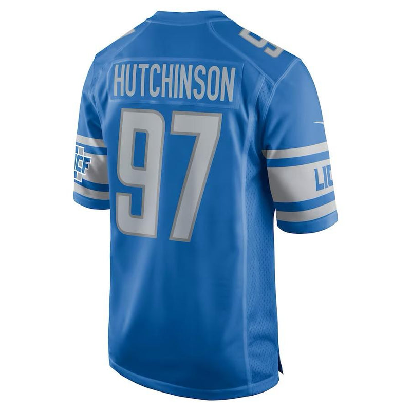 Detroit Lions Aidan Hutchinson – Blue Jersey