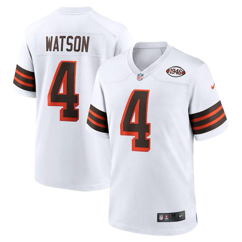 Cleveland Browns Deshaun Watson – Alternate White Jersey