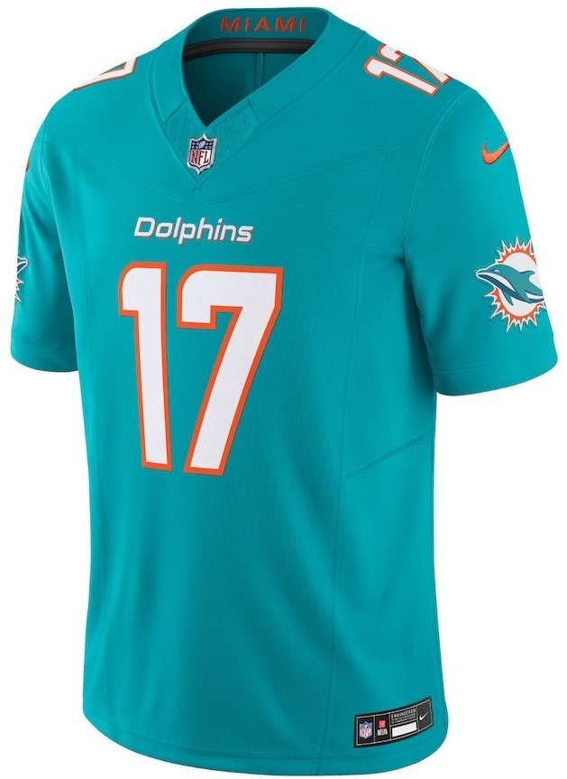 Miami Dolphins Jaylen Waddle – Aqua Jersey